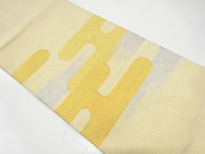 アンティーク　綴れ　ヱ霞模様織り出し袋帯（材料）